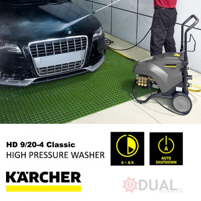 Hardwaremart-12 KARCHER HD 9/20-4 COMMERCIAL PRESSURE CLEANER (6900W/240BAR/415V)