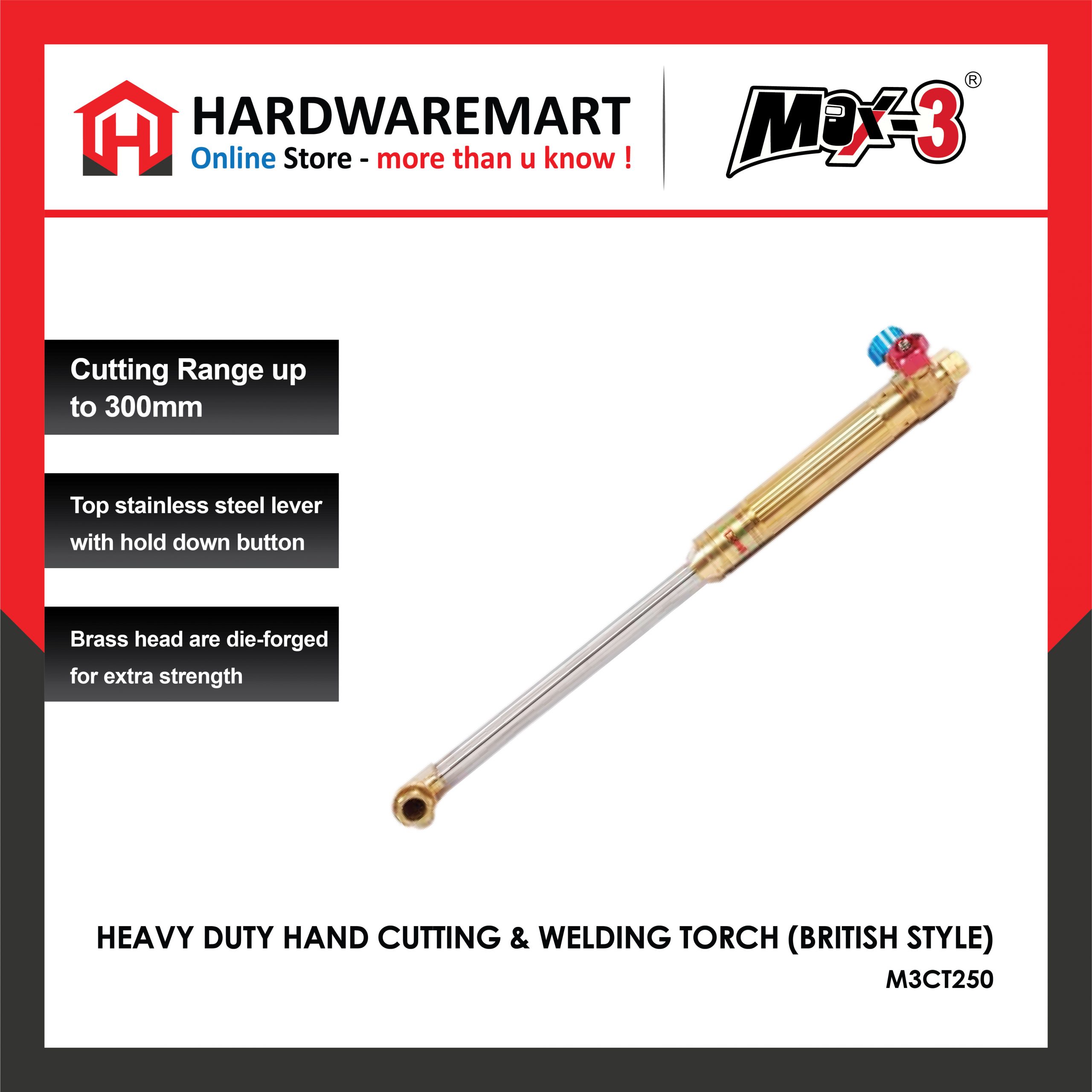 Hardwaremart MAX3 template-21 MAX3 HEAVY DUTY HAND CUTTING & WELDING TORCH (BRITISH STYLE)