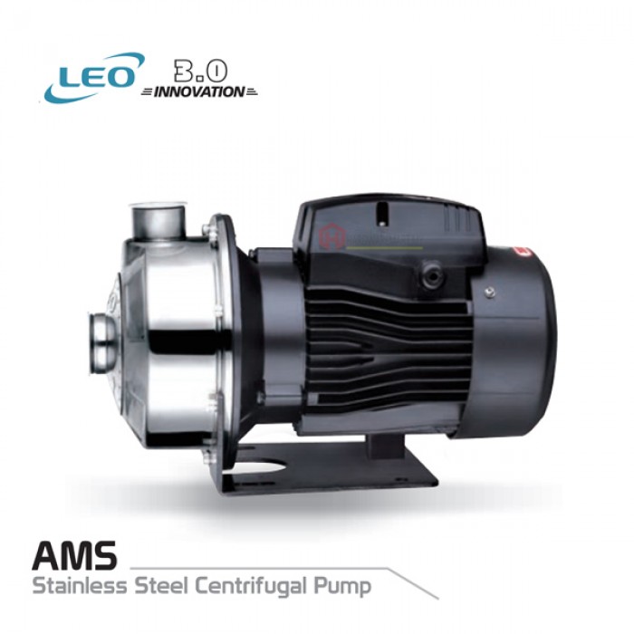 AMS120_0_55_1760421127.jpg LEO AMS120/1.1 STAINLESS STEEL CENTRIFUGAL PUMP (1.5HP/160LMIN/32MM X 25MM)