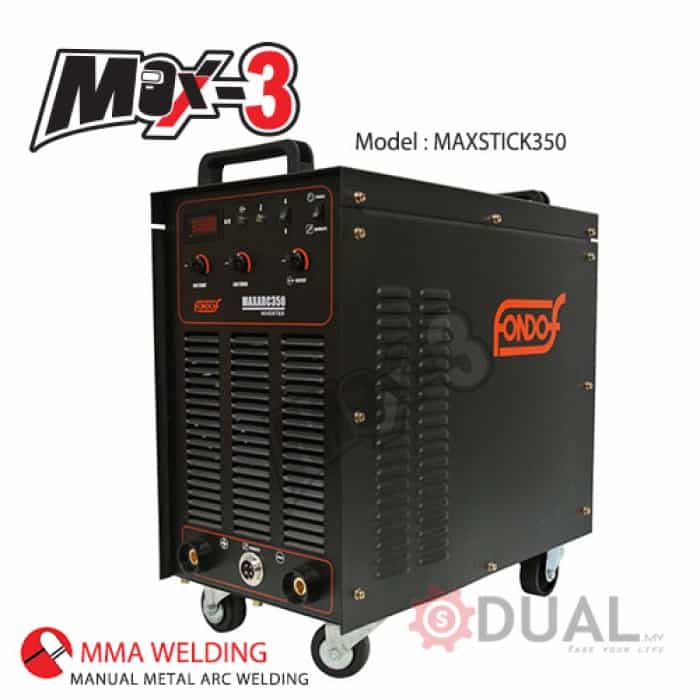 Hardwaremart MAX3 template-15 MAX-3 *350A MMA STICK WELDING MACHINE MAXSTICK350