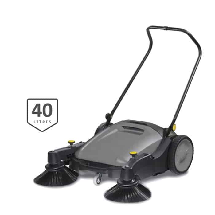 Hardwaremart DACHO template-21 Dacho 40L Hand Push Sweeper Manual Dried Leave Industrial Factory Use Broom penyapu tolak tangan