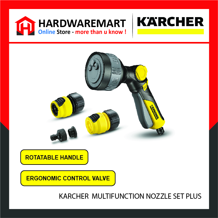 hfg KARCHER MULTIFUNCTION NOZZLE SET PLUS