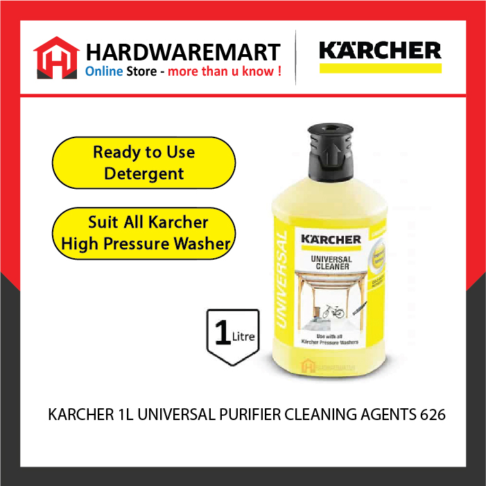 karcher-02 KARCHER 1L UNIVERSAL PURIFIER CLEANING AGENTS 626