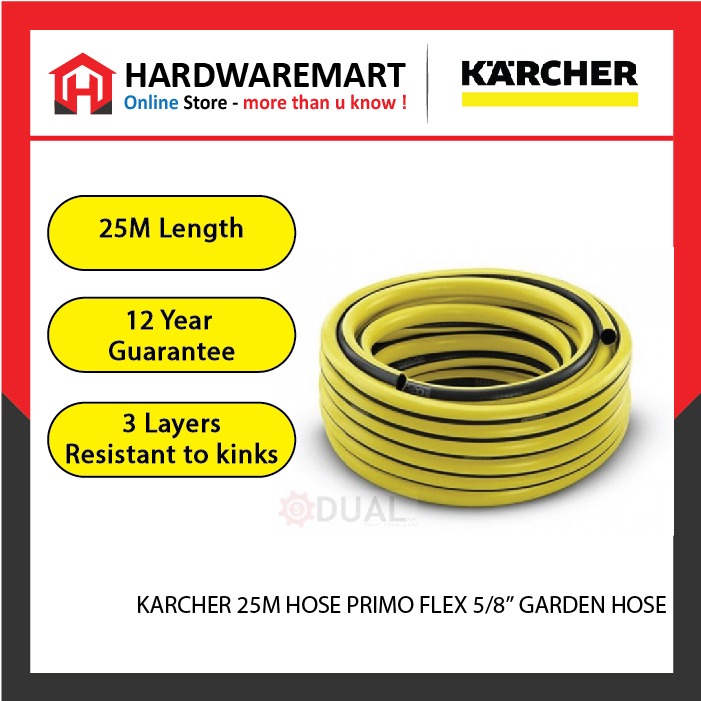 karcher-07 KARCHER 25M HOSE PRIMO FLEX 5/8" QUALITY GARDEN HOSE