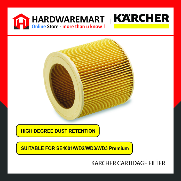 rgeg KARCHER CARTRIDGE FILTER (SE4001/WD2/WD3/WD3 PREMIUM)