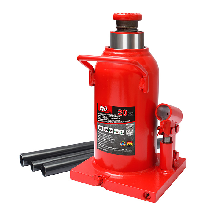 Hardwaremart Bigred template-06 BIGRED 20 TON Hydraulic Bottle Jack Lifting Stand Emergency Vehicle Tool/Jek Hidraulik 千斤顶