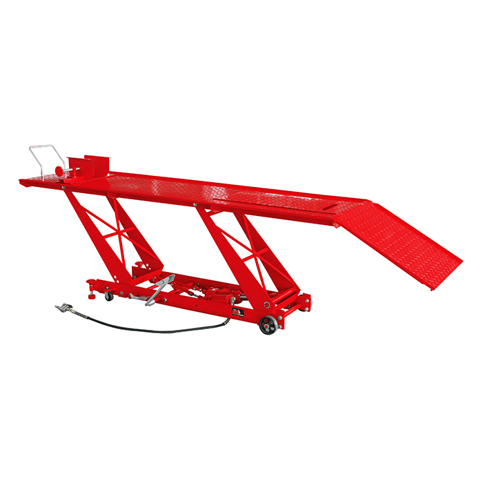 Hardwaremart Bigred template-29 BIGRED 450KGS AIR MOTORCYCLE LIFTING TABLE Hydraulic Lift Repair meja mengangkat lif motor