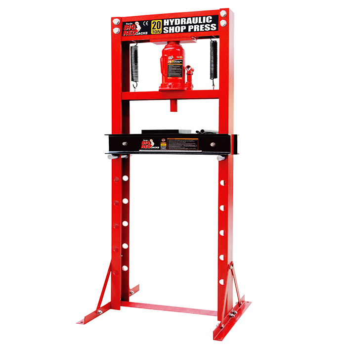 Hardwaremart Bigred template-12 BIGRED 20 TON HYDRAULIC SHOP PRESS MANUAL PRESS HYDRAULIC MACHINE CAR BEARING DISASSEMBLY AUTO REPAIR MEMBAIKI KERETA