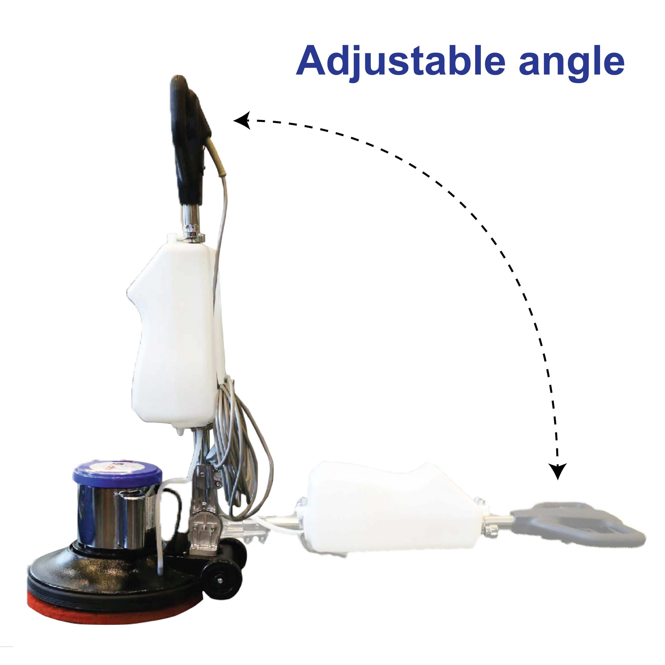 Hardwaremart DACHO templatesa-29 DACHO Heavy Duty FLOOR BURNISHER Multi functional Floor Polisher Floor Brusher 17inch Manual Scrubber (1.5HP/1800W)