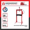 Hardwaremart Bigred template-13 BIGRED 20 TON HYDRAULIC SHOP PRESS WITH GAUGE MANUAL PRESS MACHINE CAR BEARING DISASSEMBLY AUTO REPAIR MEMBAIKI KERETA