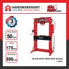 Hardwaremart Bigred template-14 BIGRED 50 TON HYDRAULIC SHOP PRESS WITH GAUGE MANUAL PRESS MACHINE CAR BEARING DISASSEMBLY AUTO REPAIR MEMBAIKI KERETA
