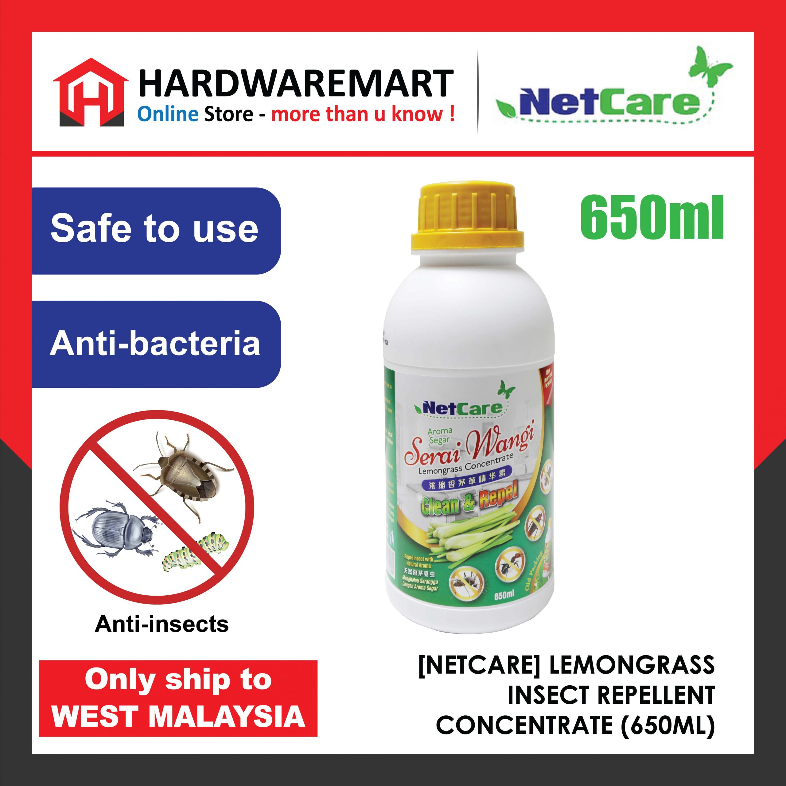 Hardwaremart NETCARE template-04 IGL ECOCLEAN IRON - Dirt & Rust remover (500ml)