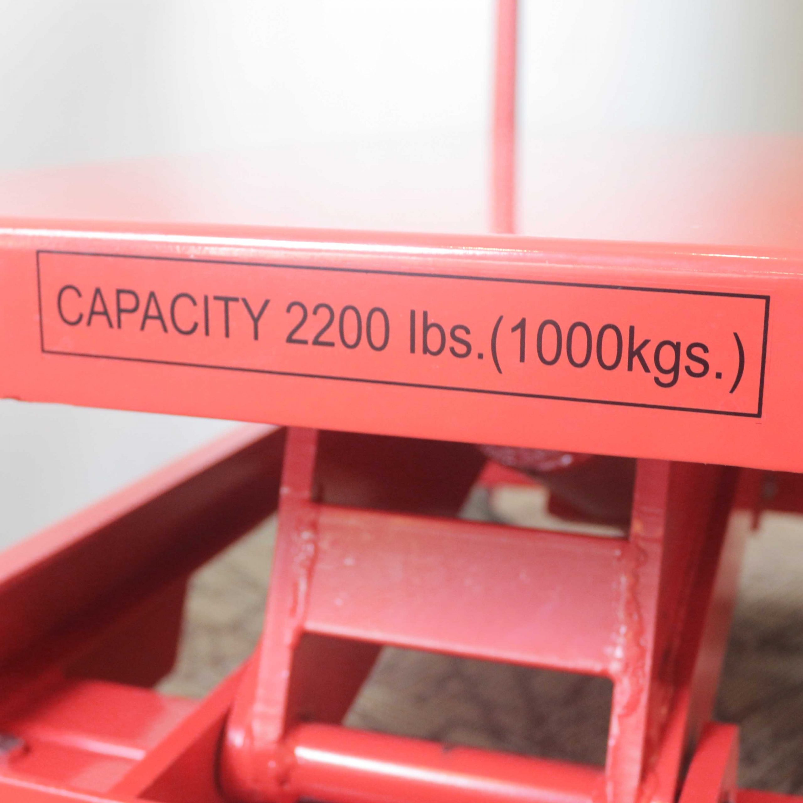 Hardwaremart_X5_template_(NEW)-51_1652199974.jpg X5 1000KGS Hydraulic Table Truck Lift Trolley Lifting Cart with Foot Pedal Repair car meja mengangkat kereta