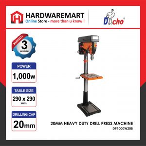 DACHO 20MM 1100W HEAVY DUTY DRILL PRESS MACHINE (HIGH TYPE)