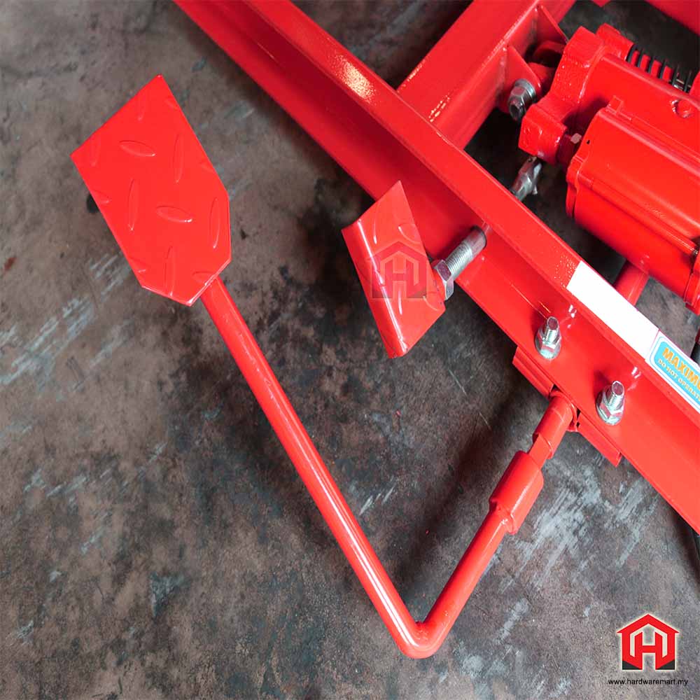 Hardwaremart Bigred template-29 BIGRED 450KGS AIR MOTORCYCLE LIFTING TABLE Hydraulic Lift Repair meja mengangkat lif motor