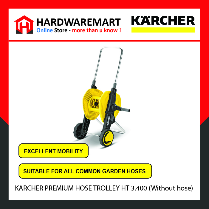 15 Karcher Premium Hose Trolley HT 3.400 (Without hose)