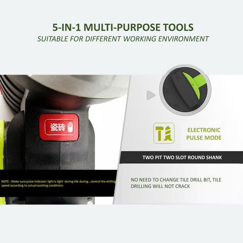 Slide5_b0120163-4451-47de-bb01-7c3ce63c7e59_500x WORX WU388 20V 4.0Ah Max Lithium-Ion Cordless Brushless 3-Functions Rotary Hammer (24mm) with Power Share Technology