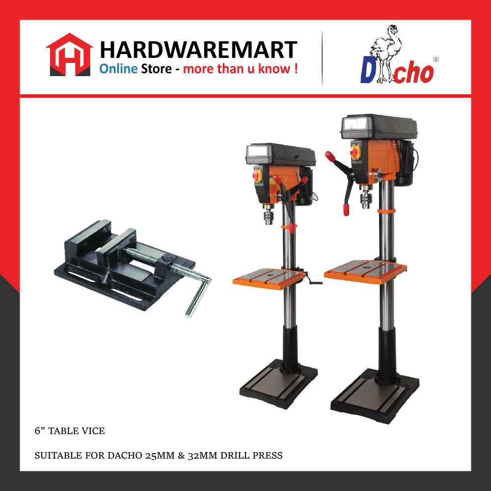TABLE VICE 6-01 6″ TABLE VICE FOR DRILL PRESS