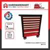 BIGRED Lockable Drawer Tool Trolley Lockable Tools Cabinet Cart Shelf Storage Wheel Berkunci Kabinet Laci Roda without Tools