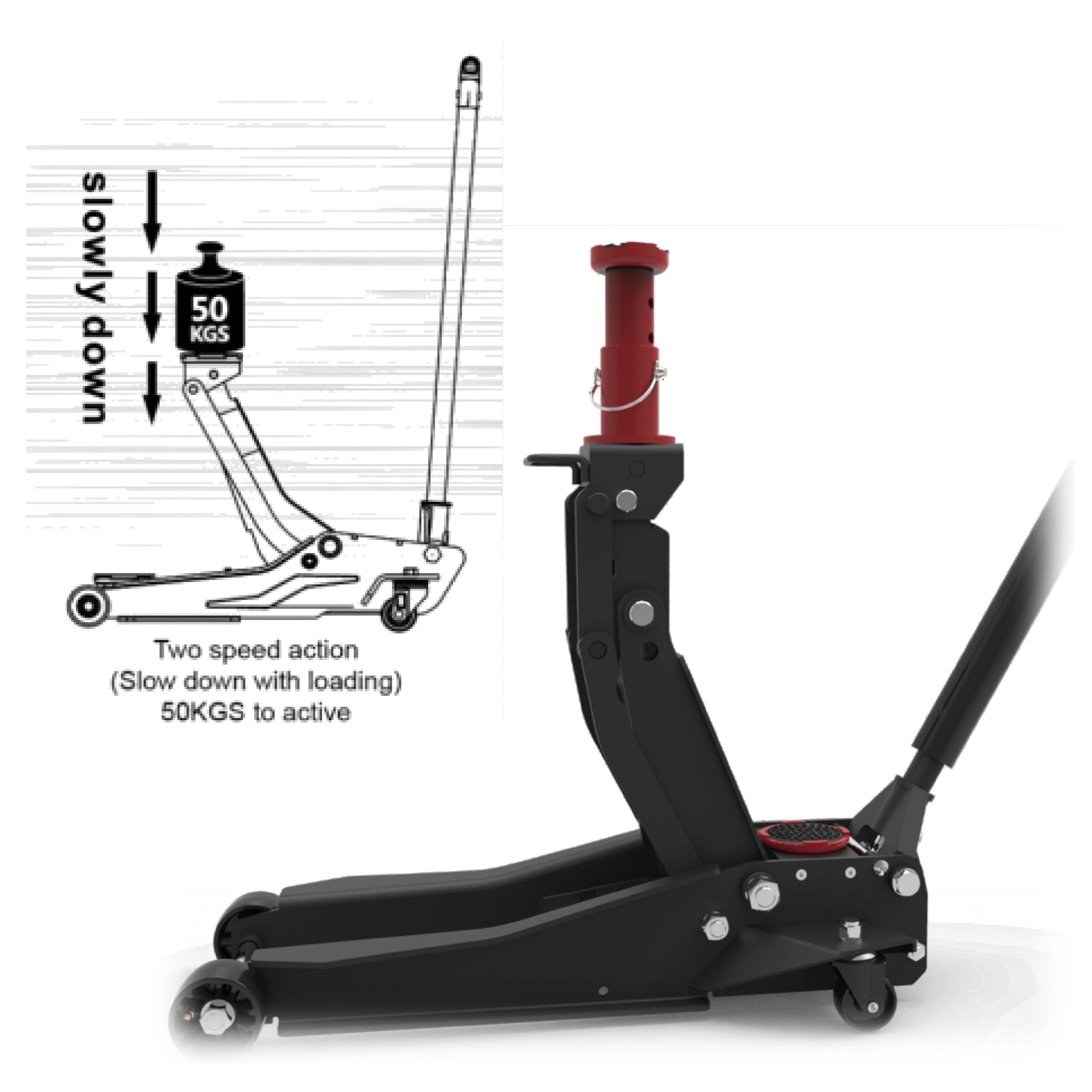 8_IN_1_FLOOR_JACK-31_1693903188.png BIGRED 8 IN 1 PROFESSIONAL SUPER DUTY HYBRID LIFT GARAGE JACK 4×4 Jack Pickup Car Jack