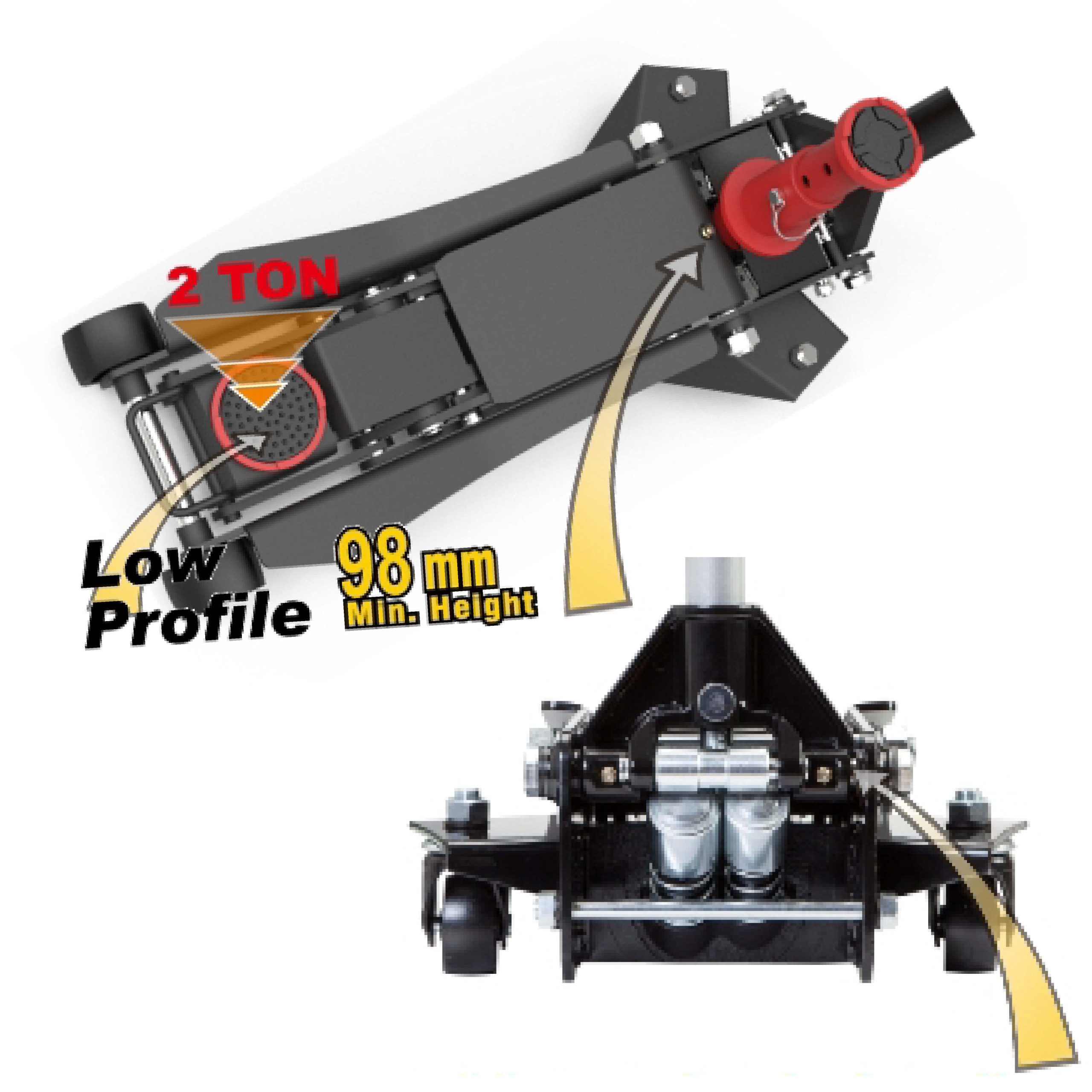 8_IN_1_FLOOR_JACK-31_1693903188.png BIGRED 8 IN 1 PROFESSIONAL SUPER DUTY HYBRID LIFT GARAGE JACK 4×4 Jack Pickup Car Jack