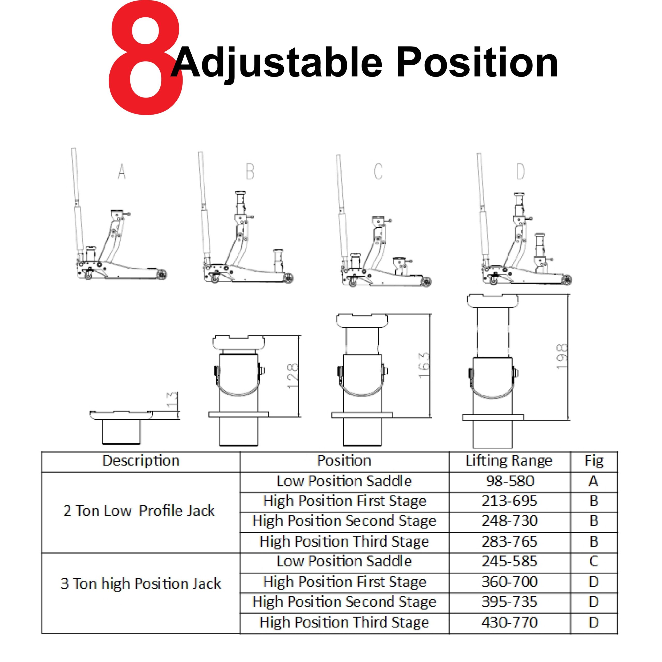 8_IN_1_FLOOR_JACK-31_1693903188.png BIGRED 8 IN 1 PROFESSIONAL SUPER DUTY HYBRID LIFT GARAGE JACK 4×4 Jack Pickup Car Jack