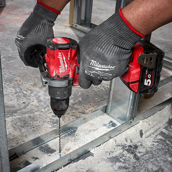 65699da19fcd7_1701420449.jpg Milwaukee M18 5.0AH Battery RED LITHIUM ION ( M18B5 )