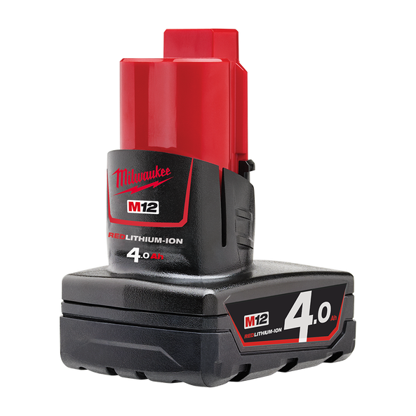 65699da65214a_1701420454.jpg Milwaukee M12 RED LITHIUM ION 4.0AH Battery ( M12B4 )