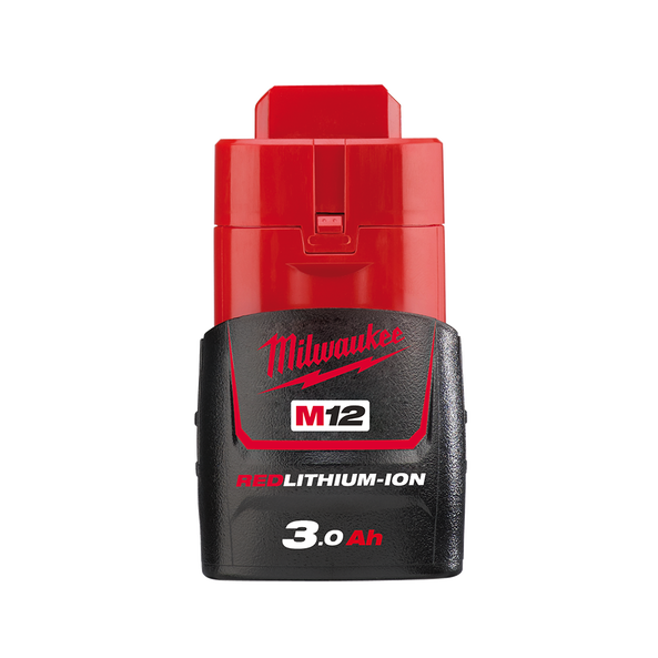 65699da85aa04_1701420456.jpg Milwaukee M12 3.0AH Battery RED LITHIUM ION ( M12B3 )