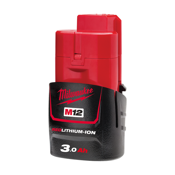 65699da85aa04_1701420456.jpg Milwaukee M12 3.0AH Battery RED LITHIUM ION ( M12B3 )